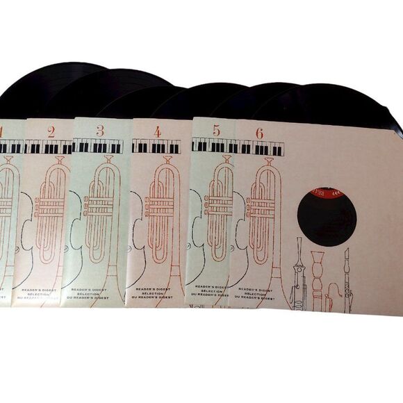 Vintage 1970 Lawrence Welk Champagne Varieties Box Set 6 Vinyl LP Records - Picture 6 of 6